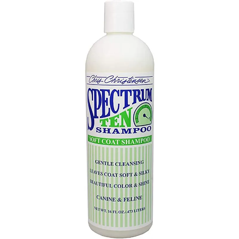 Chris Christensen Spectrum Ten, Soft & Smooth Dog and Cat Shampoo
