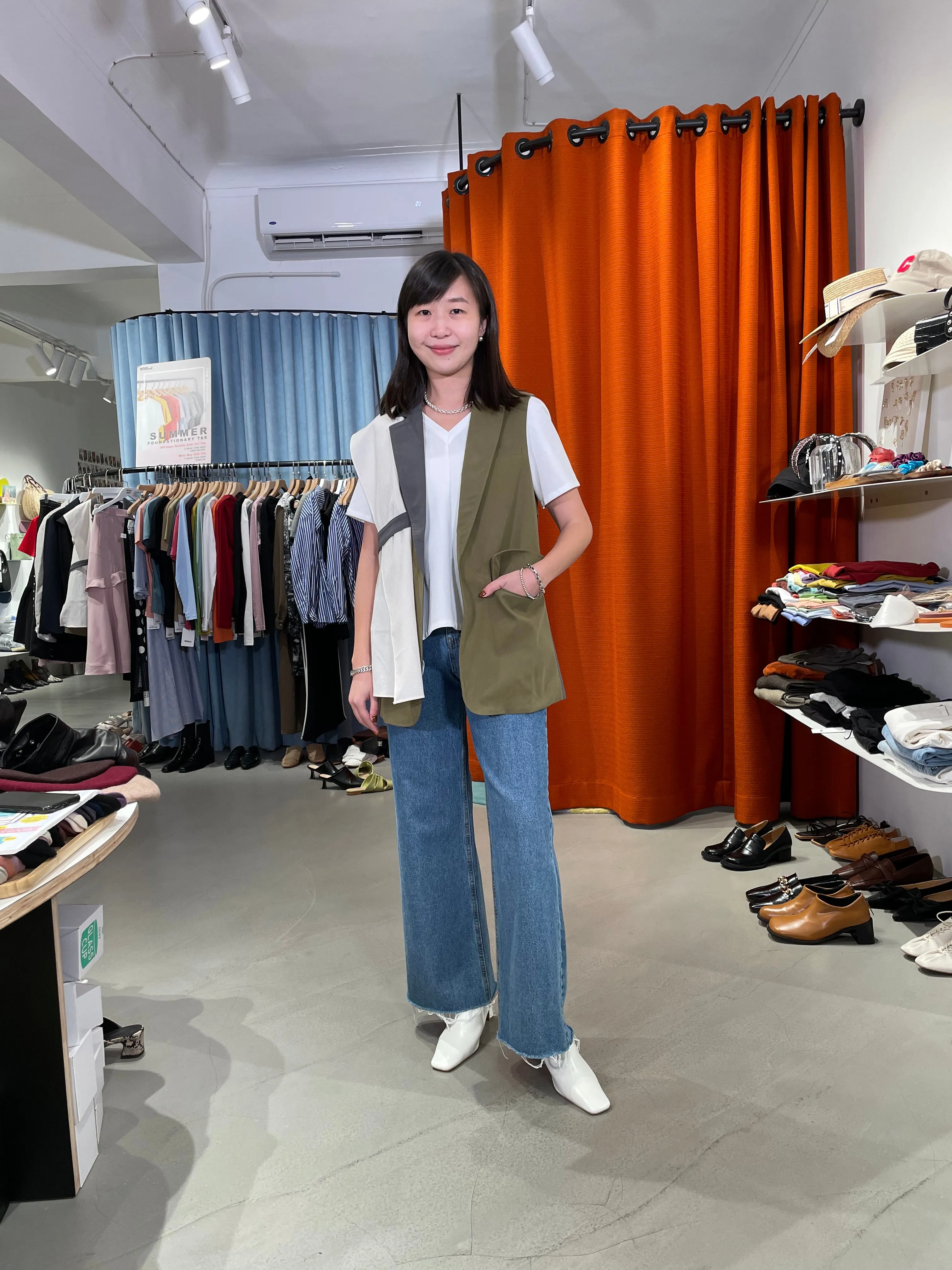 Drape Combo Gilet