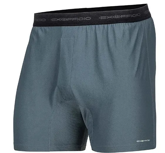 Exofficio Underwear Men Boxer Loose 2-Pack Pull In Underwear Cueca Boxer Men Homme Breathable Soft De Marque USA Size S-XXL