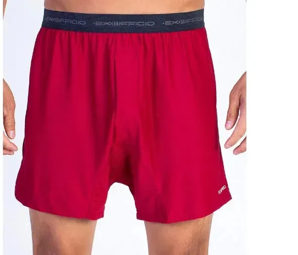 Exofficio Underwear Men Boxer Loose 2-Pack Pull In Underwear Cueca Boxer Men Homme Breathable Soft De Marque USA Size S-XXL