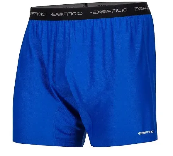 Exofficio Underwear Men Boxer Loose 2-Pack Pull In Underwear Cueca Boxer Men Homme Breathable Soft De Marque USA Size S-XXL