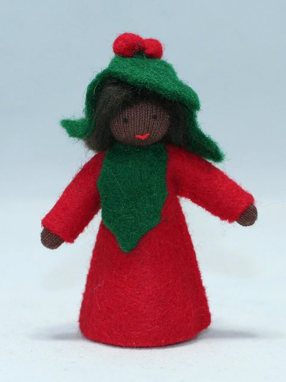 Holly Berry Prince Felted Waldorf Doll - Three Skin Tones