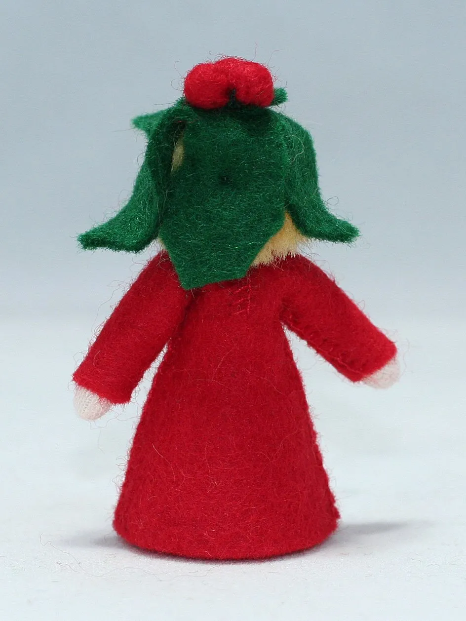Holly Berry Prince Felted Waldorf Doll - Three Skin Tones