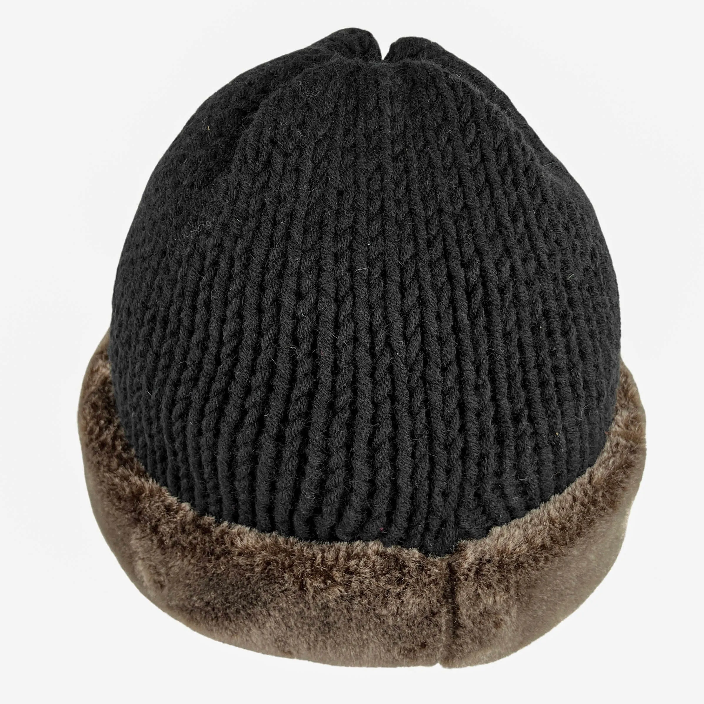 Reinhard Plank Knit Hat in Black/Brown