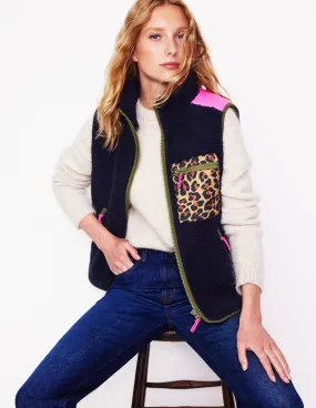 Truro Borg Gilet-Navy