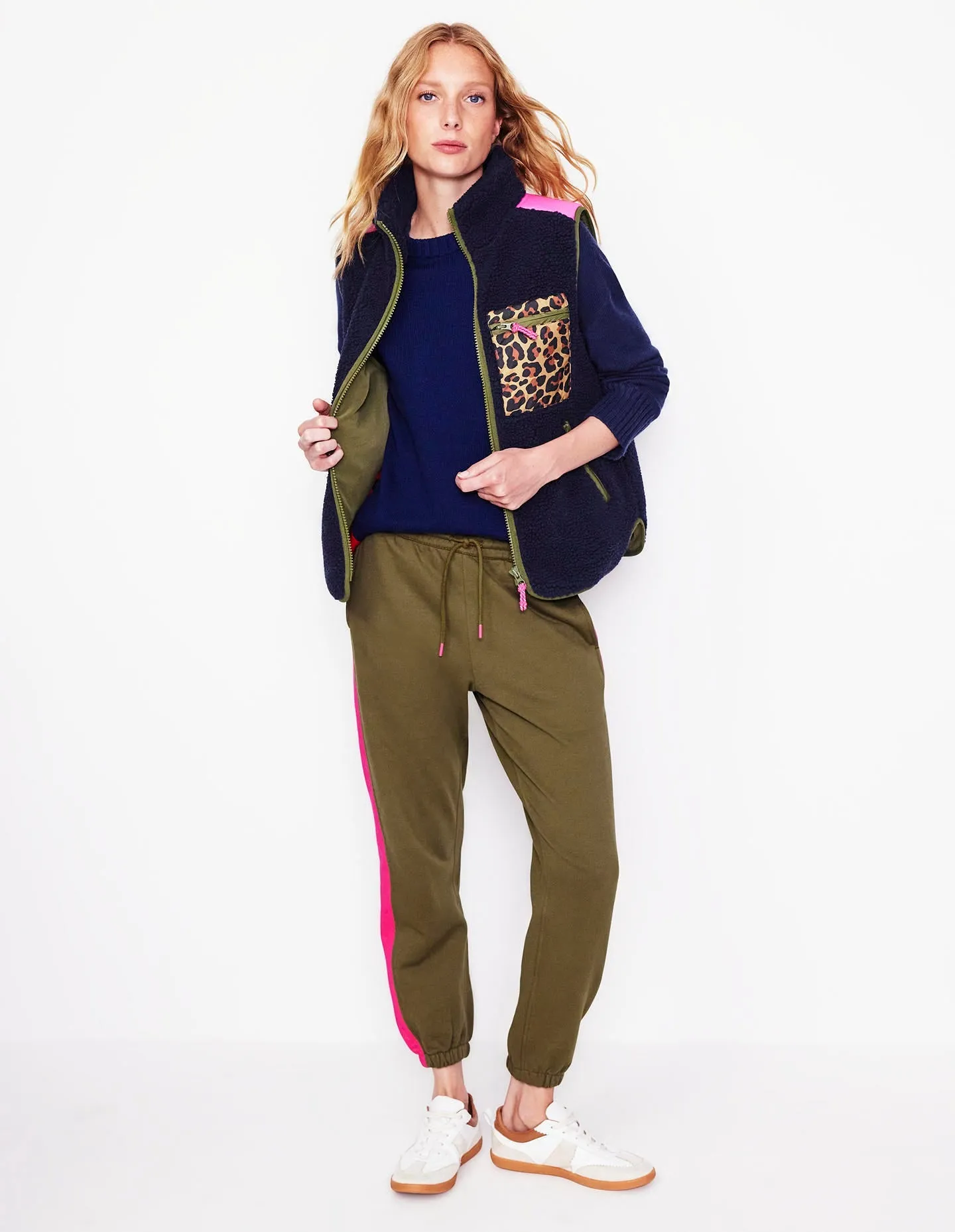 Truro Borg Gilet-Navy