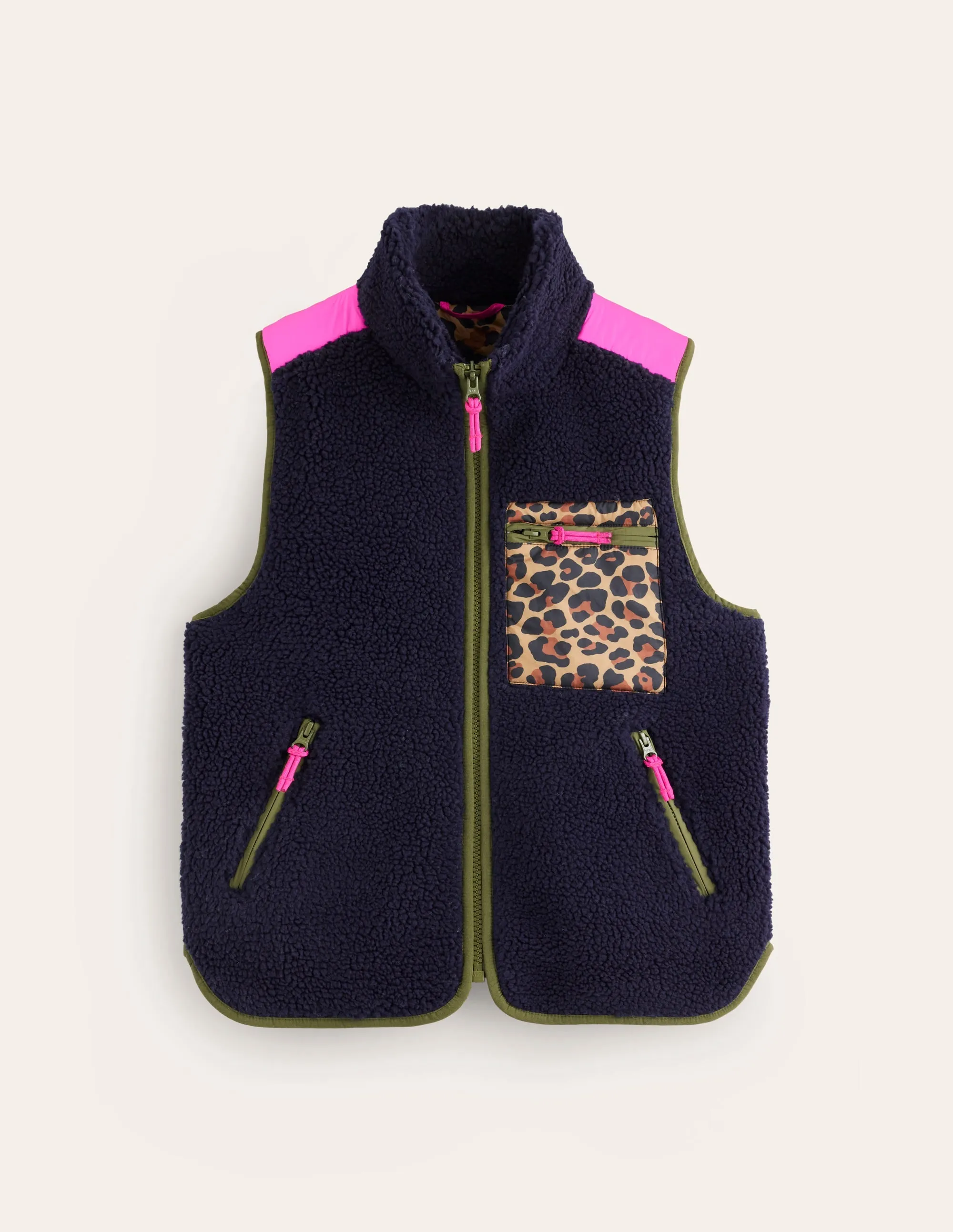 Truro Borg Gilet-Navy